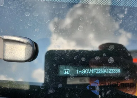 2022 Honda Accord Sport z USA, uszkodzony, nr VIN 1HGCV1F32NA123338